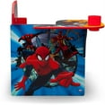 Marvel SpiderMan Chair Desk with Storage Bin by Delta Children