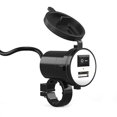 thumbnail image 1 of Yeacher Motorcycle-mounted Charging Device 12v Usb Mobile Phone Charger Power Adapter Colour: Black, 1 of 5