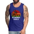 thumbnail image 3 of Retirement Vehicle Funny Zero Turn Lawn Mower Men’s Premium Tank, 3 of 8