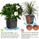 thumbnail image 4 of Bolsas de cultivo para uso versátil, material de tela duradero, plegables para almacenamiento, macetas de tela no tejida engrosada con asas reforzadas resistentes, adecuadas para diversas verduras y, 4 of 5