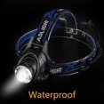 thumbnail image 3 of Lampe Frontale LED Puissante Rechargeable Torche Frontale Réglable 3 Modes Lampe Frontale LED avec Câble USB et 2 Batteries 18650, 3 of 5