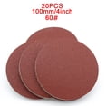 thumbnail image 2 of Goodhd 20Pcs 4inch/100mm 40-2000Grit Special Sandpaper Disk For Round Polishing, 2 of 7
