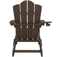 thumbnail image 7 of KINGYES Folding Adirondack Chair with Cup Holder, HDPE All-Weather Folding Adirondack Chair, Fir Pit Chairs for Patio Garden Backyard, 7 of 7