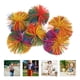 thumbnail image 3 of 6pcs 6cm Colorful Silicone Koosh Ball Bouncing Fluffy Jugging Ball Sensory Fidgets Stress Relief Toy (Random Color), 3 of 5