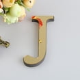 thumbnail image 2 of Gold Wall Decor, Gold Decor, 6 In, Letter Decor, Acrylic Mirror Cut, Custom Name Displays, Living Spaces, 1 Pc, 2 of 2