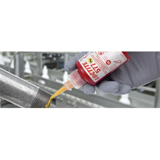 LOCTITE 2068748 Pipe Thread Sealant,250mL,Medium,Yellow Loctite 577
