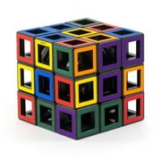Mefferts Hollow Cube - The Original 3x3 Transparent Cube Brainteaser Puzzle from Recent Toys - Travel Friendly Fun for Ages 9 to Adult