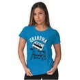 thumbnail image 4 of Grandma Rocks Funny Cassette Cute Womens Slim Fit Graphic Tee Brisco Brands S, 4 of 5
