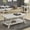 White, variant on Rectangular Shape - Under-Table Storage - Home Decor Coffee & End Tables - Matching Table Set