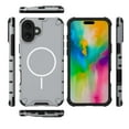 thumbnail image 2 of Magnetic Case for iPhone 16 Plus, Compatible with Mag-Safe, Classic Hybrid Magnetic Phone Case, Military Grade Drop Protection, Scratch-Resistant Back Rugged Cover for iPhone 16 Plus, Lightgray, 2 of 7