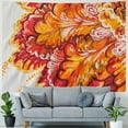thumbnail image 4 of Orinice Flower Tapestry Wall Hanging Unique Style Graphic Tapestries Home Wall Decor for Living Room Bedroom Apartment Farmhouse Dorm 40x30inch, 4 of 6