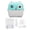 Blue, variant on Rupoun Children Cute Print Camera 24MP Multi Zoom Cartoon Smart Kids Instant Camera Thermal Print Digital Mini Camera Pink (2.4 inches / 6.09 cm Screen)