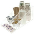 thumbnail image 5 of OnDisplay Java Joe Acrylic Breakroom.Kitchen Coffee Station Organizer for Cups/Lids/Sugar/Tea/Stirrers, 5 of 6