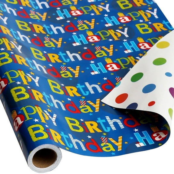 AUCLAY Home Decoration Gift Wrapping Paper, Premium Coated Paper Multicolor, 17.56" x 1.77" x 1.65"