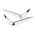 thumbnail image 3 of Front Fog Lamp Trim for 2025 - 2026 Vehicles, ABS Material, Decorative and Paint Protection, Enhances Vehicle Gloss, 3 of 8