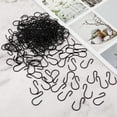 thumbnail image 7 of 2025 New! 120Pcs 1-Inch Mini S-Shaped Hook, Small Metal Decorative for Crafts(Black), 7 of 7