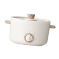 thumbnail image 2 of Olla Caliente Eléctrica Antiadherente Mini Cocina Ramen Olla para Fideos Olla Eléctrica Multifuncional para Sopa De Pasta Enchufe CN 220V Blanco, 2 of 13