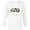 White, variant on Star Wars Logo Kawaii Multi-Character - Long Sleeve T-Shirt for Men -Customized-White