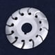 thumbnail image 4 of Disco de modelado Disco de tallado de madera de acero al manganeso, Disco de modelado de pulido Cuchillas de modelado de carpintería, Madera plateada Otros materiales Tallado de caucho para Ecomeon no, 4 of 4