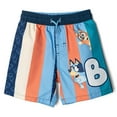 thumbnail image 4 of Bluey Raglan Rash Guard and Swim Trunks UPF 50+ Outfit Set Infant to Little Kid, 4 of 5