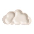 thumbnail image 3 of Vajilla para Niños Yuyangstore Plato de Cena Reutilizable Beige, 3 of 8