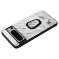thumbnail image 5 of TECH CIRCLE for Google Pixel 8 Pro Case,Durable High-quality Fashionable Luxury Marble Pattern Cover With 360° Ring Kickstand Slim Fit Magnetic Shell for Google Pixel 8 Pro - Carbon Fiber Black, 5 of 11