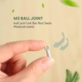 thumbnail image 5 of 10Pcs Metal M3 Link Tie Rod End Ball Joint for 1/10 RC Car Crawler AXIAL SCX10 D90 D110 Tamiya CC01, 5 of 5