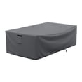 thumbnail image 1 of Funda para muebles de patio, funda para mesa de exterior, tela Oxford, resistente al desgarro, rectangular, para jardín., 1 of 8