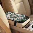 thumbnail image 4 of Xoenoiee Boho Mandala Flower Pattern Car Seat Cover Full Set, PU Leather Front Seat Covers Universal Seat Belt Pads Waterproof Armrest Cover, 5 Piece Auto Accessories for Cars, SUVs, Trucks, 4 of 7
