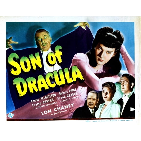 Son Of Dracula Still (10 x 8)