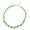 Green Howlite, variant on Therapy Green Howlite Crystal Resin Choker Beaded Necklace for Women Size 18-20" Stainless Steel Birthday Christmas Gifts for Women
