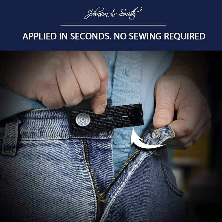 Spencer 6Pcs Jeans Retractable Button Waist Extender Adjustable