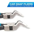 thumbnail image 3 of Panel Clip Pliers for Car Door Panel Removal, Automotive Plastic Pry Tool with Spring Mechanism, Ergonomic Handles, Rust-Resistant, Ideal for Removing Push Pins & Clips from Vehicles, 3 of 6