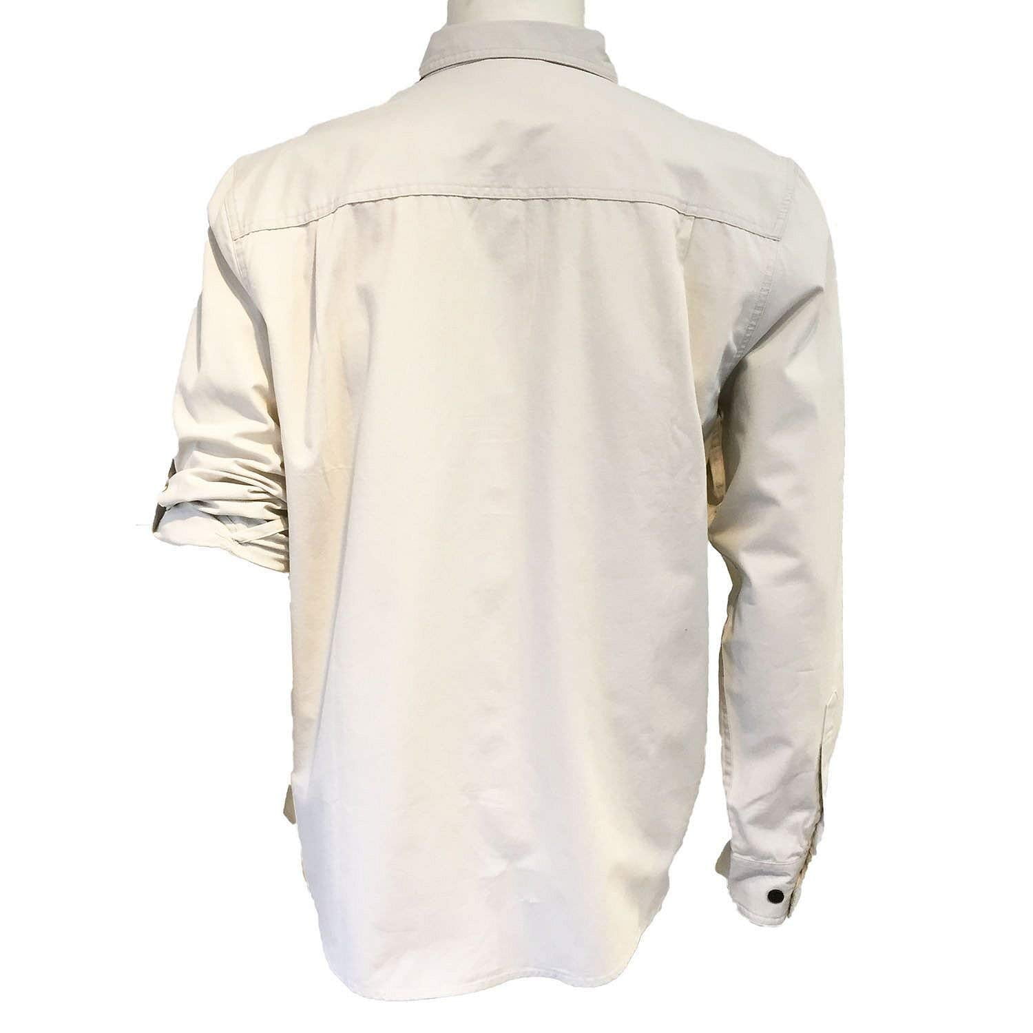 Field /& Stream Original Outfitters Brushed Poplin Long Roll-Up Sleeves Shirt