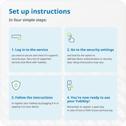 Yubico - YubiKey 5 NFC - Multi-factor authentication (MFA) security key and passkey, connect via USB-A or NFC, FIDO certified - Protect your online accounts