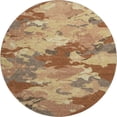 thumbnail image 2 of Addison Rugs Mayfield Premium Machine Washable Transitional Abstract Paprika Round Rug, 8' x 8', 2 of 8