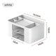thumbnail image 2 of 2Pcs Blue+White Simple Transparent Drawer Storage Box, 2 of 5
