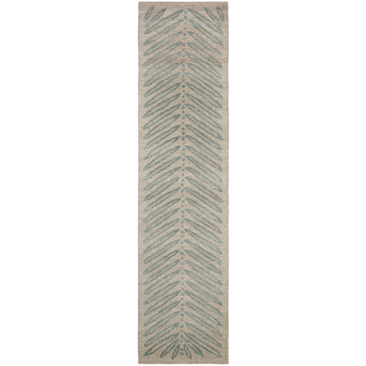 SAFAVIEH Martha Stewart MSR3612C Handmade Blue Fir Rug