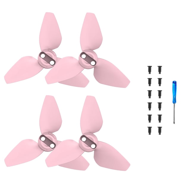 2 Pares Hélices para DJI Neo Drone Cuchillas Coloridas Liberación Rápida () Rosa