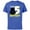 Royal Heather, variant on Star Wars Darth Vader 5th Birthday - Short Sleeve Cotton T-Shirt for Adults - Customized-Navy