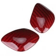 thumbnail image 3 of Shift Knob Trimfor Beetle,2pcs Red Carbon Fiber Gear Head Sticker Car Interior Decoration Revolutionary Design, 3 of 14
