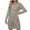 QR1-Beige, variant on Meichang Ribbed Knit Sweater Dress for Women V Neck Long Sleeve Work Dresses Dressy Casual Winter Fall Mini Short Dress