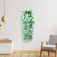 thumbnail image 4 of Ycandiee Artificial Fake Hanging Flowers Plants for Outdoor Spring Decoration, Artificial Hanging Flowers, Faux Silk UV Resistant Look Real Trailing Vines for Outside Home Planter Porch Patio, 4 of 6