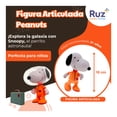 thumbnail image 3 of Figura Articulada Ruz Peanuts (Snoopy Astronauta 10 cm Naranja), 3 of 4
