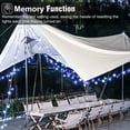 thumbnail image 4 of Cadena de luces Nielfoi, 30 m, 300 LED, azul y blanco, 8 modos, 4 of 9