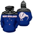 thumbnail image 3 of Sudadera con capucha de color helecho plateado y bandera de Aotearoa Nueva Zelanda para hombre, sudadera de moda urbana, abrigo con capucha para mujer y niño, 3 of 5