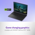 thumbnail image 4 of Alienware 15.3" WUXGA 165Hz Gaming Laptop, AMD Ryzen 5 220, NVIDIA GeForce RTX 4050 GDDR6, 16GB DDR5, 512GB SSD, Black, DA15265, 4 of 16