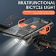 thumbnail image 5 of Faro bicicleta 5 en 1 LED Bicicleta Soporte delantero Lámpara Cuerno Soporte para teléfono móvil Adv WEST BIKING  Faro bicicleta, 5 of 7
