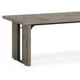 thumbnail image 3 of Ada Office Desk, 71 Inch Rectangular Gray Top, Black Metal, 3 of 5