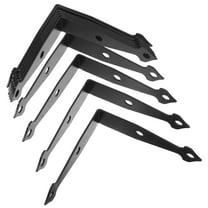 WEUVEB 10Pcs Rustproof L Shape Corner Brackets Reliable Furniture Brace for Home Use